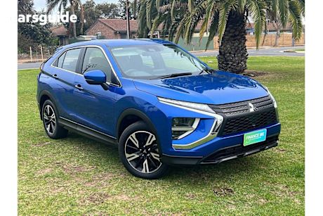 Blue 2021 Mitsubishi Eclipse Cross SUV ES F