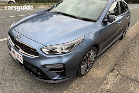 Grey 2019 Kia Cerato Hatchback GT (turbo)