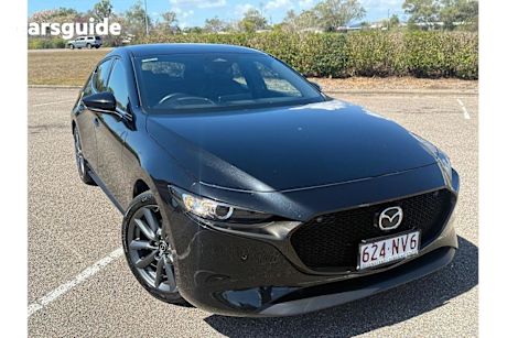 Black 2023 Mazda Mazda3 Hatch G20 TOURING F