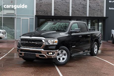 Black 2024 Ram 1500 Ute Tray BIG HORN 4X4