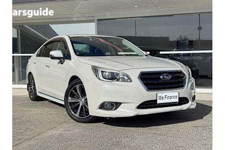White 2015 Subaru Liberty Sedan 3.6R