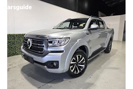 Silver 2025 GWM Cannon Dual Cab Utility Premium (4X4)
