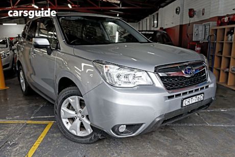 Silver 2013 Subaru Forester Wagon 2.5I-L