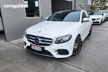 White 2019 Mercedes-Benz E200 Saloon