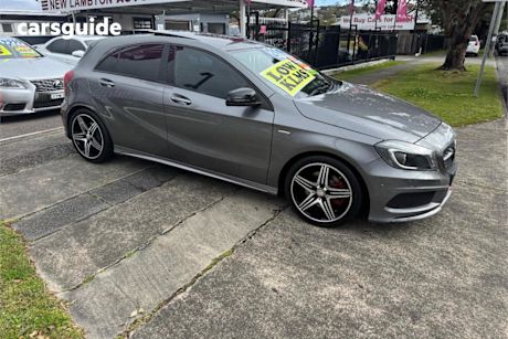 Grey 2014 Mercedes-Benz A250 Hatchback Sport