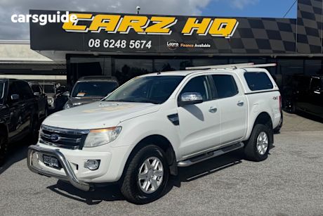 White 2015 Ford Ranger Dual Cab Utility Xlt 3.2 (4X4)