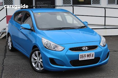 Blue 2019 Hyundai Accent Hatch SPORT F