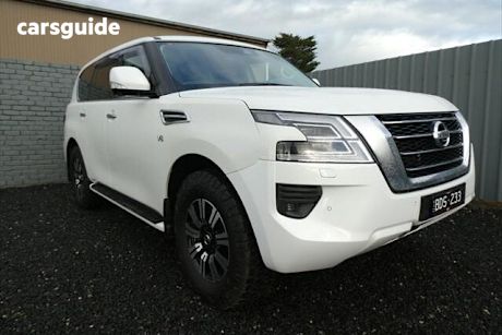 White 2019 Nissan Patrol Wagon TI (4X4)