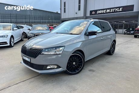 Grey 2019 Skoda Fabia Hatchback 81 TSI