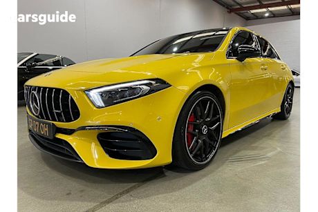 Yellow 2020 Mercedes-Benz A-CLASS Hatch A45 AMG S 4WD
