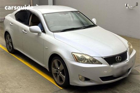 White 2007 Lexus IS Sedan VERION L