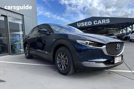 Blue 2020 Mazda CX-30 Wagon G20 Pure (fwd)