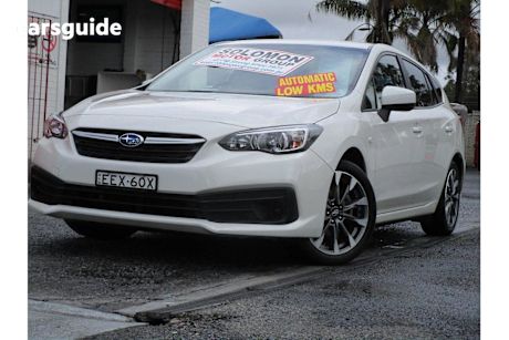 White 2020 Subaru Impreza Hatchback 2.0I (Awd)