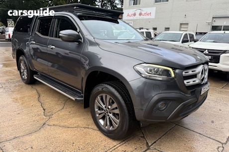 Black 2019 Mercedes-Benz X250 Dual Cab Pick-up D Progressive (4Matic)