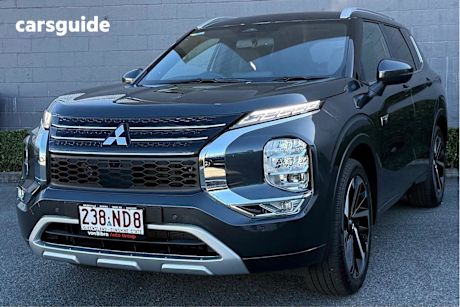 Grey 2024 Mitsubishi Outlander SUV PHEV EXCEED TOURER 4X4