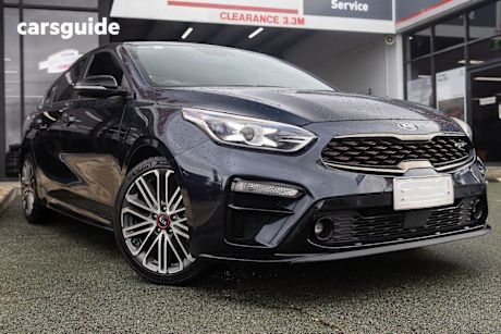 Blue 2019 Kia Cerato Sedan GT F