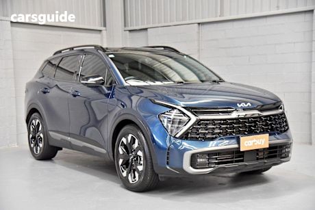 Blue 2021 Kia Sportage SUV GT-LINE 4WD
