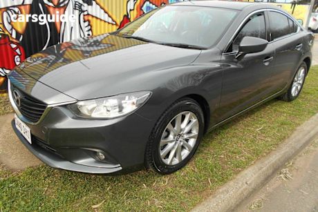 Grey 2013 Mazda 6 Sedan Sport