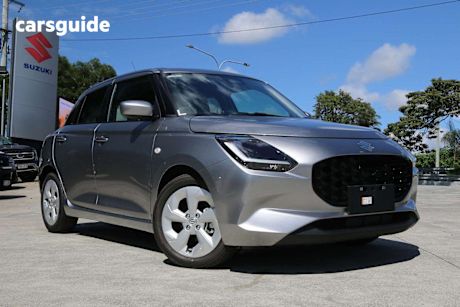 Silver 2024 Suzuki Swift Hatch HYBRID PLUS F