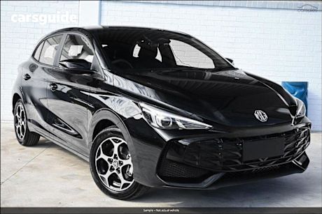 Black 2025 MG MG3 Hatch EXCITE F