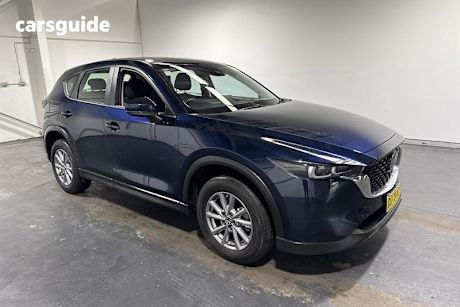 Blue 2023 Mazda CX-5 Wagon G20 Maxx (fwd)