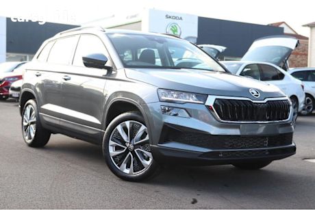 Grey 2024 Skoda Karoq SUV 110TSI F