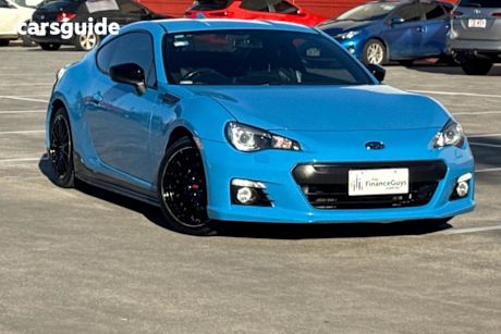 Blue 2015 Subaru BRZ Coupe