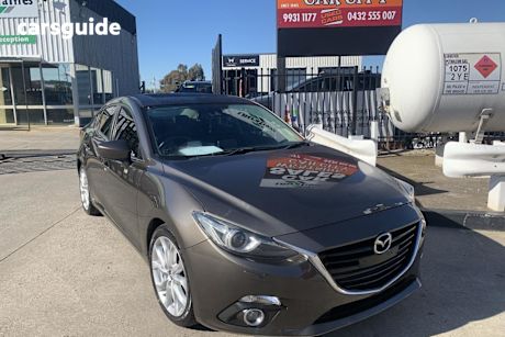 Grey 2014 Mazda 3 Sedan SP20 Skyactiv Luxury
