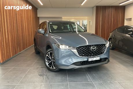 Grey 2025 Mazda CX-5 Wagon G25 Touring (awd)