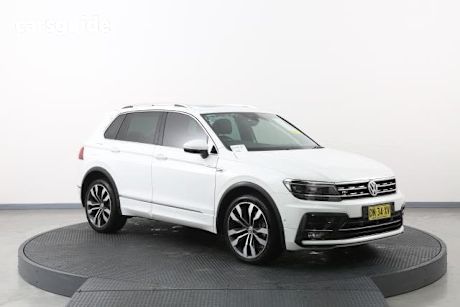 White 2018 Volkswagen Tiguan Wagon 162 TSI Highline