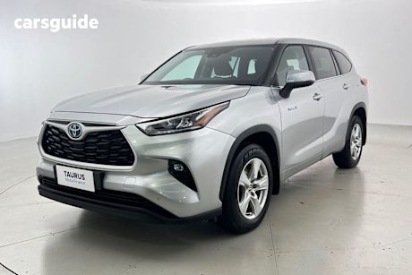 Silver 2024 Toyota Kluger Wagon GX Hybrid AWD