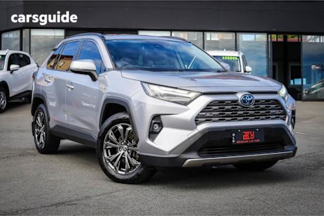 Silver 2022 Toyota RAV4 Wagon GXL (awd) Hybrid