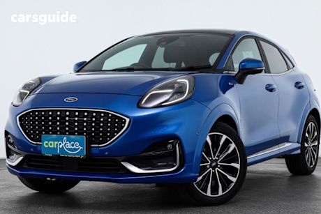 Blue 2020 Ford Puma Hatchback ST-Line V