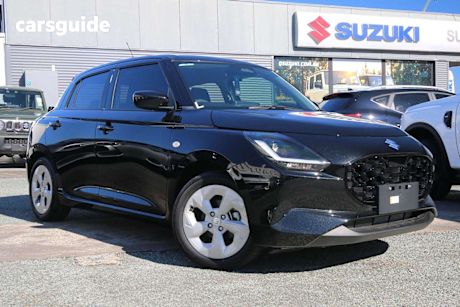 Black 2024 Suzuki Swift Hatch HYBRID PLUS F