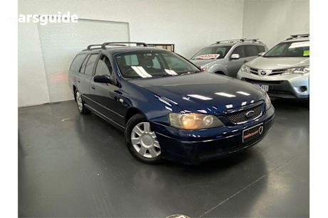 Blue 2005 Ford Falcon SUV XT