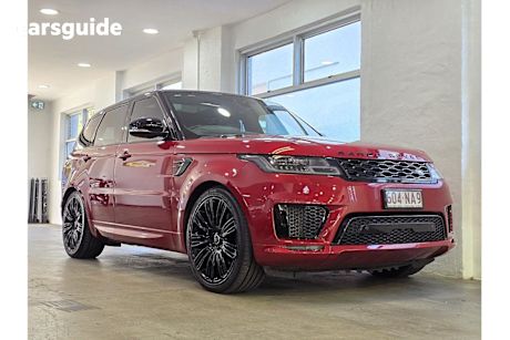 Red 2019 Land Rover Range Rover Sport SUV SDV8 HSE DYNAMIC 4X4