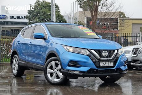 Blue 2020 Nissan Qashqai SUV ST F