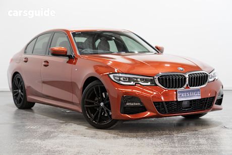 Orange 2021 BMW 320I Sedan M Sport