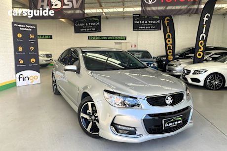 Silver 2017 Holden Commodore Sedan SV6