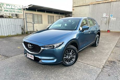Blue 2020 Mazda CX-5 Wagon Maxx Sport (awd)