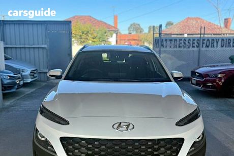White 2021 Hyundai Kona Wagon (Fwd)