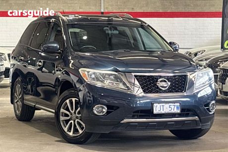 Blue 2013 Nissan Pathfinder Wagon ST (4X2)