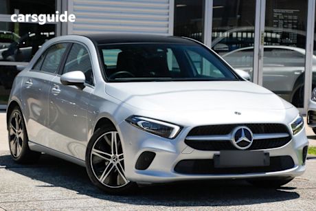 Silver 2018 Mercedes-Benz A200 Hatchback