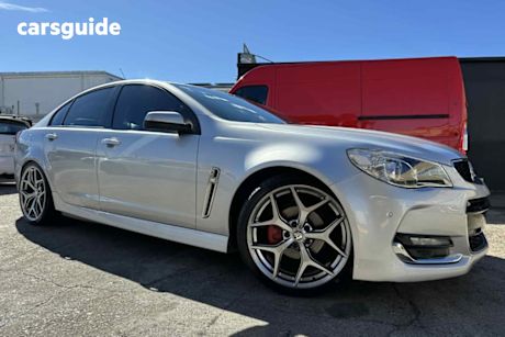Silver 2017 Holden Commodore Sedan SV6