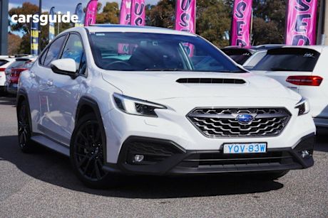 White 2022 Subaru WRX Sedan RS (awd)