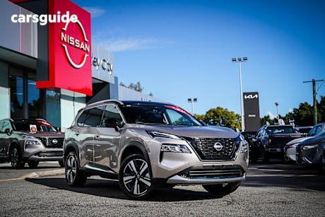 Silver 2025 Nissan X-Trail Wagon TI (4WD) E-Power (hybrid)