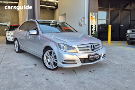 Silver 2012 Mercedes-Benz C250 Sedan CDI Avantgarde BE