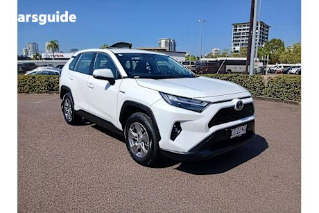 White 2024 Toyota RAV4 SUV GX F