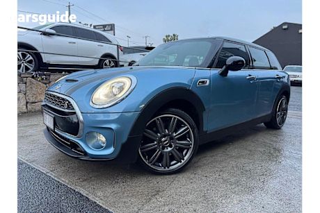 Blue 2017 Mini Clubman Wagon COOPER S F