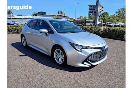 Silver 2022 Toyota Corolla Hatch ASCENT SPORT HYBRID F